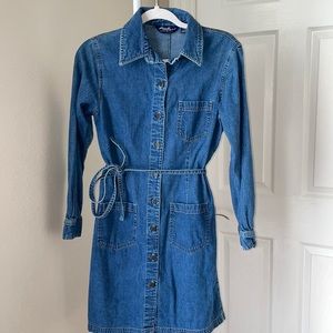 Vintage Eddie Bauer Denim Dress (Petite)